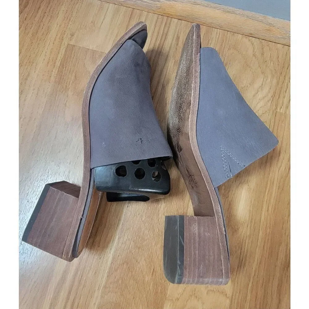 Frye Lucia Leather Mule Sandal 8